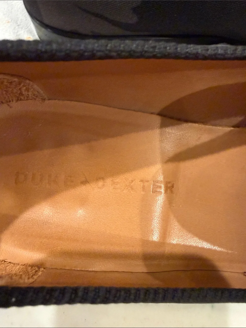 Duke + Dexter Men’s Black Slip-On Loafers